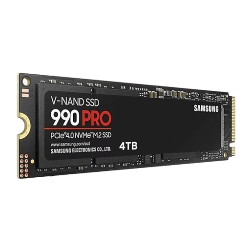 4TB Samsung 990 Pro M.2 2280 PCI Express 4.0 x4 NVMe Solid State Drive
